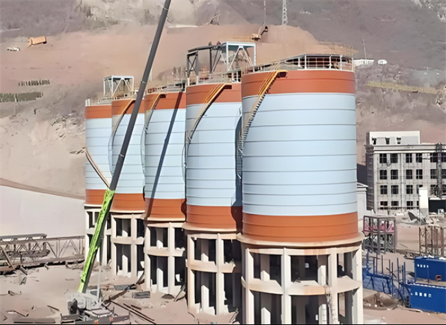 石嘴山高架钢板仓